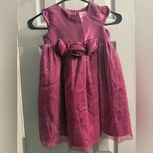 Camilla toddler dress eggplant/purple color has two linings in dress NWOTSize 4T